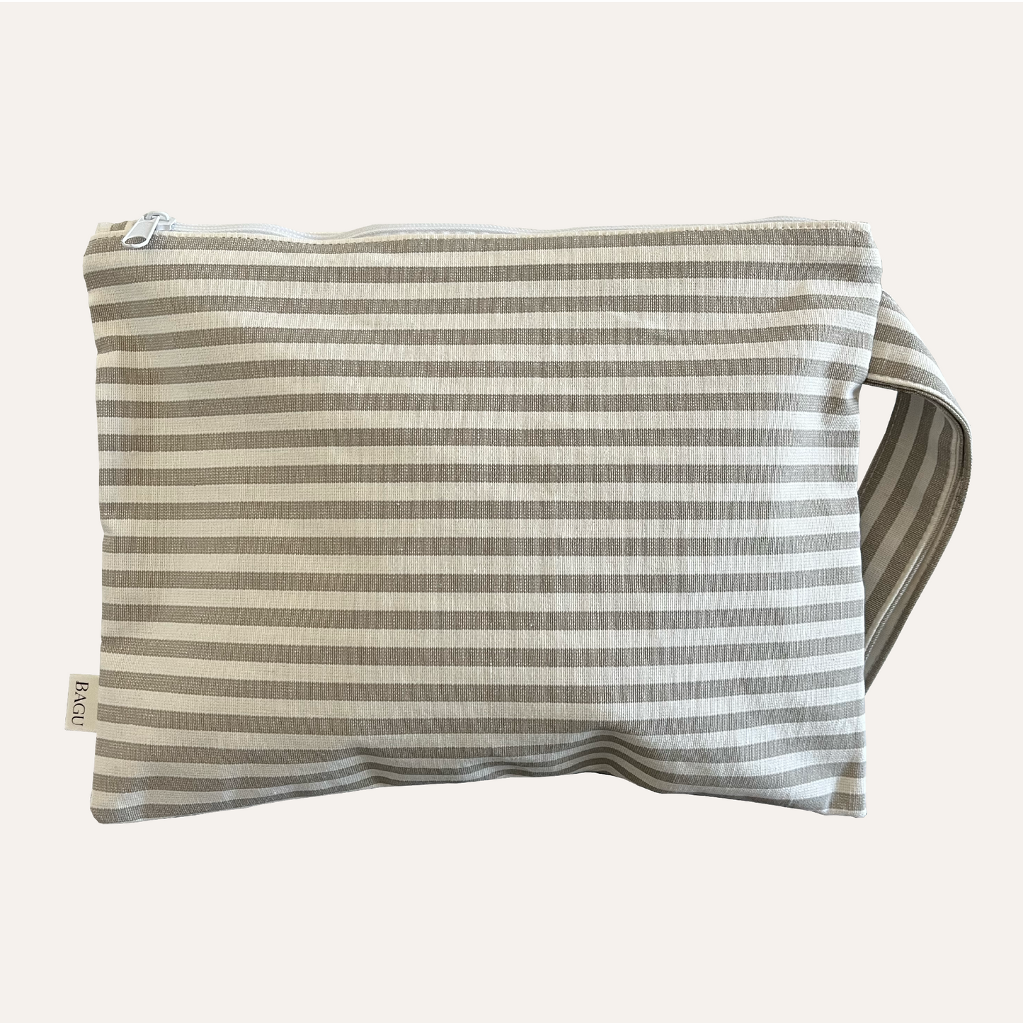 Pañalera - Rayas Beige